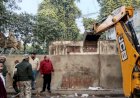 अतिक्रमण पर चला बुलडोजर, भागे कब्जाधारी