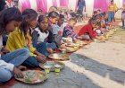 समरसता पर्व पर सेंथल में खिचड़ी सहभोज