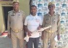 सोशल मीडिया पर बंदूक के साथ फोटो वायरल करने वाला युवक गिरफ्तार