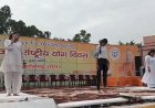 मेरठ में योग दिवस पर 2500 लोगों ने किया योगाभ्यास