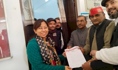 किसानों की समस्यायों के लेकर सपाइयों ने एसडीएम को सौंपा ज्ञापन