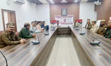 मथुरा पुलिस ने उठाया टीबी मुक्त भारत अभियान  में कदम, ऐसे किया जागरूक