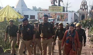 महाशिवरात्रि को लेकर पुलिस-प्रशासनिक अमला सर्तक, एसपी उत्तरी और एसडीएम ने सेमीखेडा के प्राचीन मंदिर का किया मुआयना