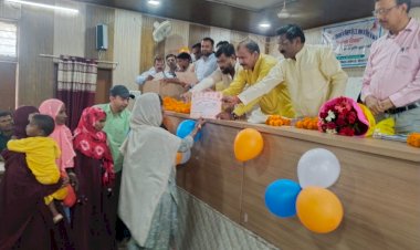 भाजपा जिलाध्यक्ष ने सरकार के 8 साल की गिनाई उपलब्धियां