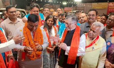 झारखंड के राज्यपाल संतोष गंगवार ने किया सनातनी मेले का शुभारंभ