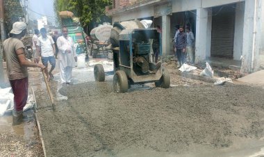 17 साल बाद देवरनियां- मुंडिया जागीर रोड का निर्माण शुरू, नगर वासियों के खिले चेहरे