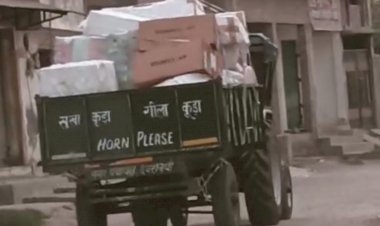 फिर सुर्खियों में देवरनियां चेयरमैन...देवरनियां नगर पंचायत चेयरमैन पर आरोप, कूडा ढोने वाले सरकारी वाहन को निजी काम में लगाया