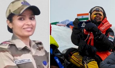 सीआईएसएफ की गीता समोटा ने माउंट एवरेस्ट चढ़कर रचा इतिहास