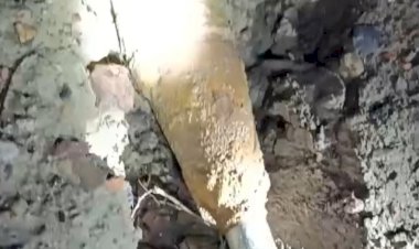 रेलवे ट्रैक किनारे मिट्टी में मिला सेना का मोर्टार सेल, आर्मी और पुलिस ने कराया डिस्पोज