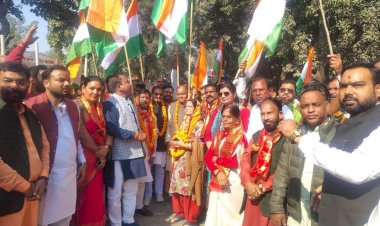 शाही में सरदार वल्लभभाई पटेल की 150वीं जयंती पर एकता यात्रा और सभा आयोजित