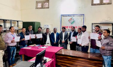 उत्कृष्ट बीएलओ सम्मानित