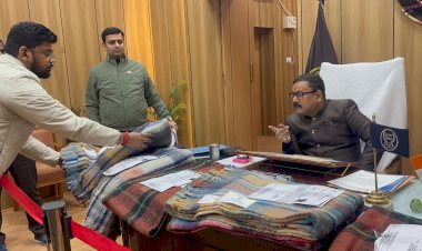 बुज़ुर्गों को ठंड से राहत, शुरू हुआ मुफ़्त कंबल वितरण