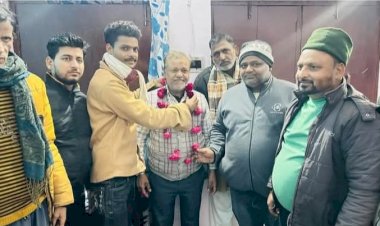 असद जैदी बने सैंथल नगर कांग्रेस अध्यक्ष, समर्थकों ने किया जोरदार स्वागत