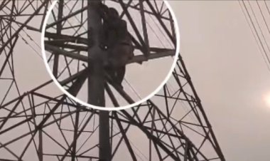 “शादी कराओ या जान ले लो” — 60 फीट ऊंचे टावर पर चढ़ी युवती, घंटों चला हाई-वोल्टेज ड्रामा