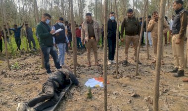 मीरगंज नदी में उतराता मिला अज्ञात युवक का शव