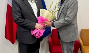 माल्टा राजदूत से शहीद स्थल पर चर्चा