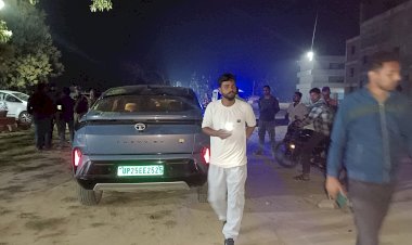 बहेड़ी में कॉलेज प्रबंधक के बेटे की कार पर फायरिंग