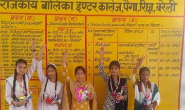 तीसरे साल भी सौ फीसदी रिजल्ट से बेटियों ने रचा इतिहास