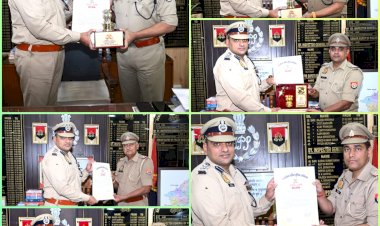 बरेली पुलिस की मासिक रैंकिंग जारी