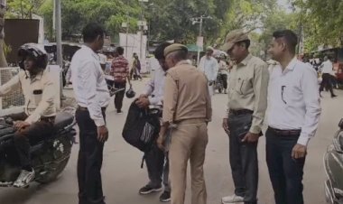 आत्मदाह के प्रयास के बाद जिला अधिकारी कार्यालय की सुरक्षा बढ़ी, फरियादियों की सघन चेकिंग शुरू