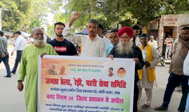 30 साल से ठेला लगाने वाले वेंडरों ने मांगी वैध जगह
