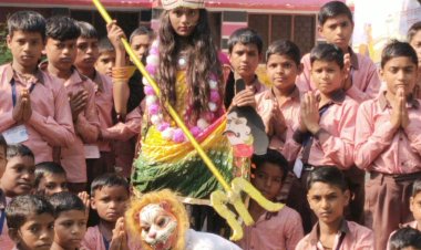 छात्राओं ने मंचन से दिया बुराइयों के खिलाफ जागरूकता का संदेश