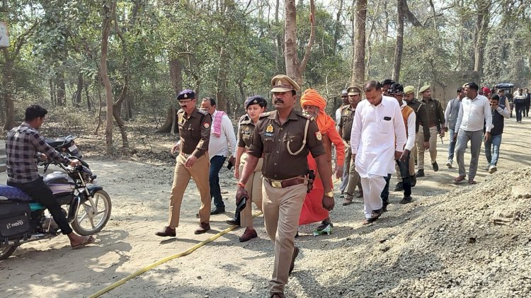 एसपी देहात ने किया पुलिस चौकी का उद्घाटन