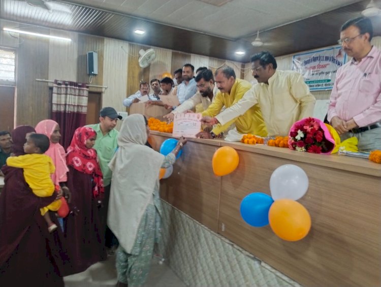 भाजपा जिलाध्यक्ष ने सरकार के 8 साल की गिनाई उपलब्धियां