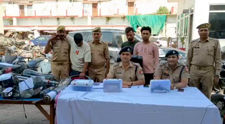 एसपी सिटी ने किया एक और  बड़ा खुलासा: जानलेवा मुठभेड़ में पकड़ा गया शातिर वाहन चोर गैंग