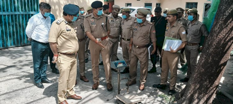 आईजी की निगरानी में 40 करोड़ की स्मैक नष्ट