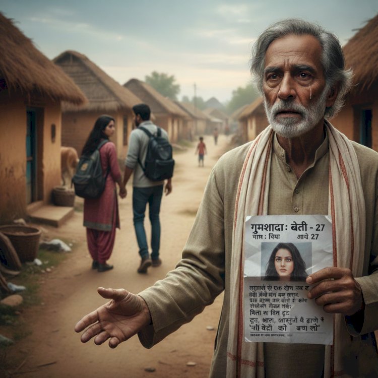 सगाई से एक दिन पहले बेटी प्रेमी संग फरार, ढाई लाख और सोने के गहने लेकर गई; पिता का दिल टूटा, आंसुओं में डूबी मांग: 'मेरी बेटी को बचा लो'