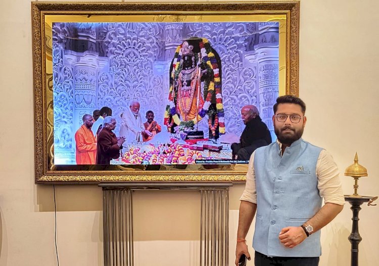 धर्म ध्वजारोहण से गूँजा अयोध्या