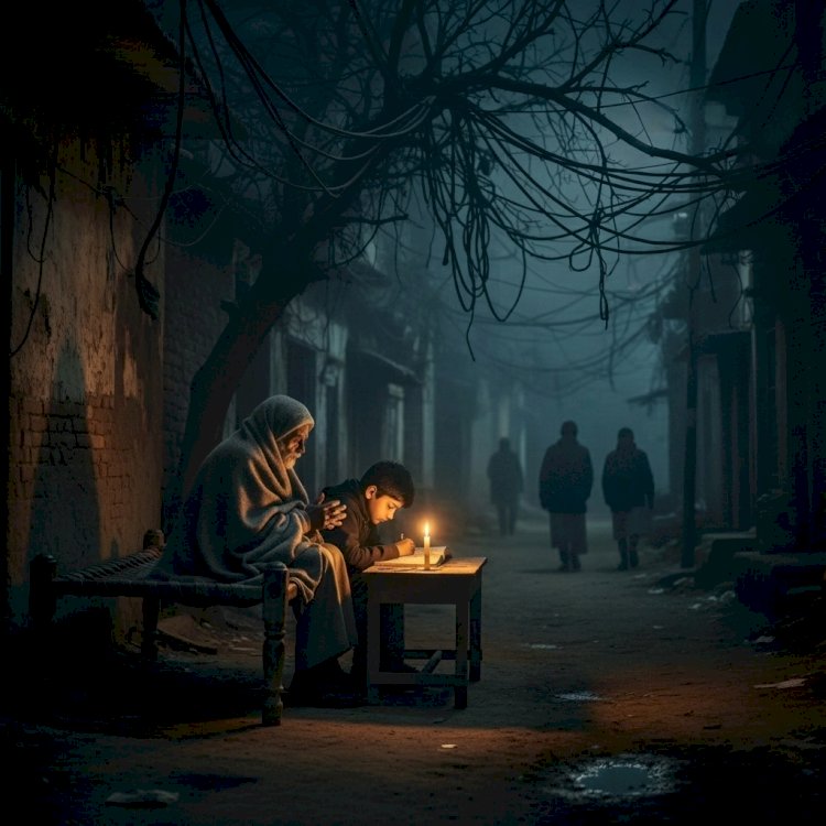 सर्द रातों में बुझती रौशनी 