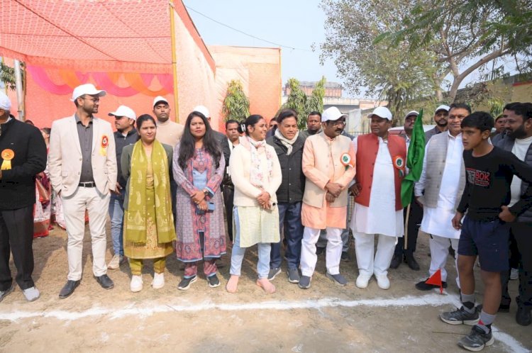 मीरगंज में खेल प्रतिभाओं का उत्सव