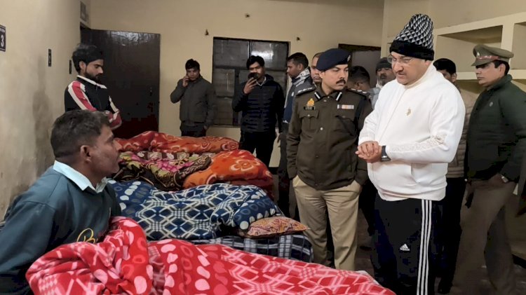 जब प्रशासन बना सर्द रातों का सहारा