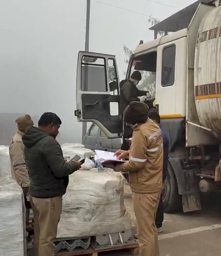 फरीदपुर टोल प्लाजा पर टैंकर में दो की संदिग्ध मौत