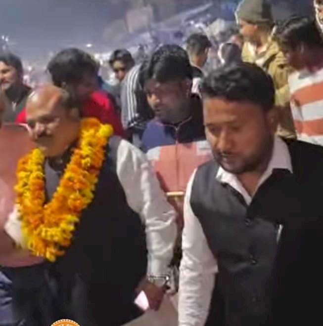 सैंथल में भाजपा नेता भुजेंद्र गंगवार की सभा, नवाबगंज से टिकट की दावेदारी