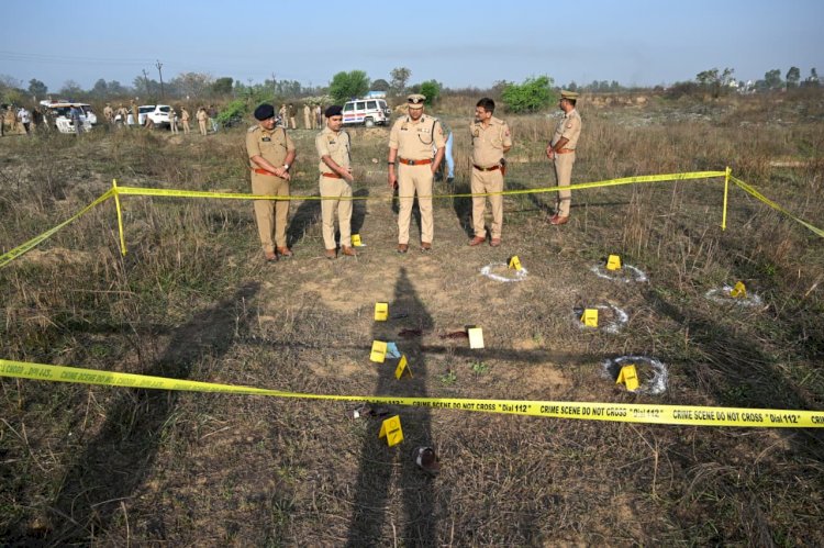 मुठभेड़ में ढेर हुआ दोहरे हत्याकांड का आरोपी