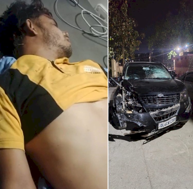 तेज रफ्तार एक्सयूवी ने छीनी एक और जिंदगी