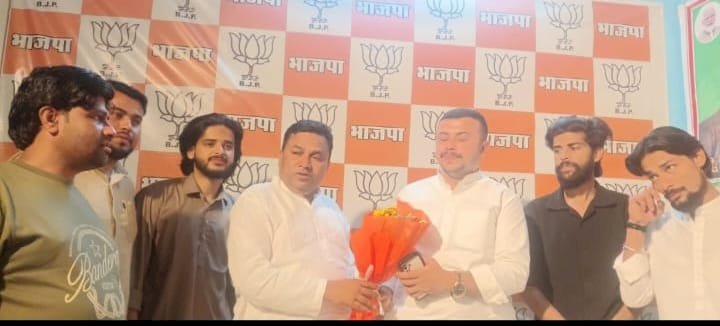 भव्य स्वागत से गूंजा सलीम हैदर का कार्यालय