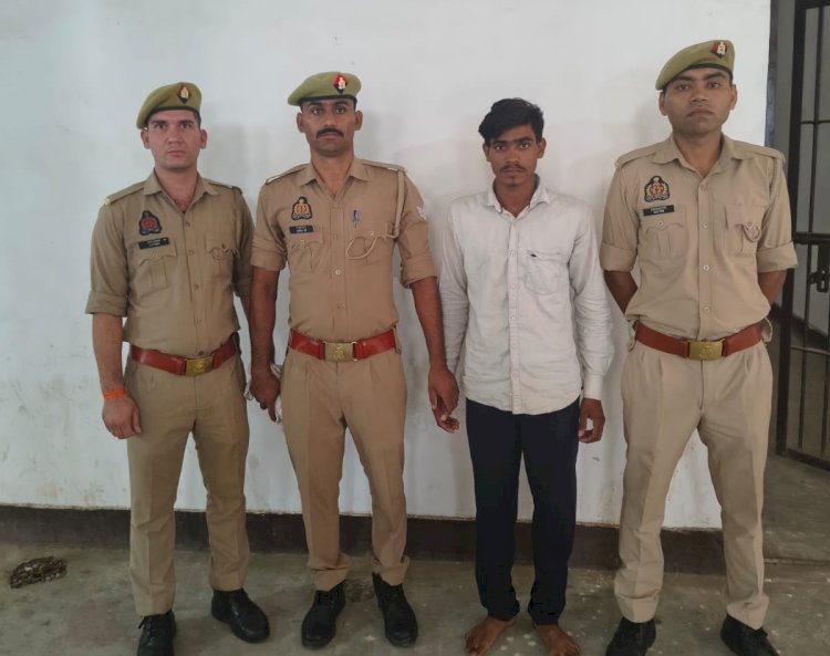 भुता पुलिस ने पोक्सो एक्ट के वांछित आरोपी नंदकिशोर को किया गिरफ्तार