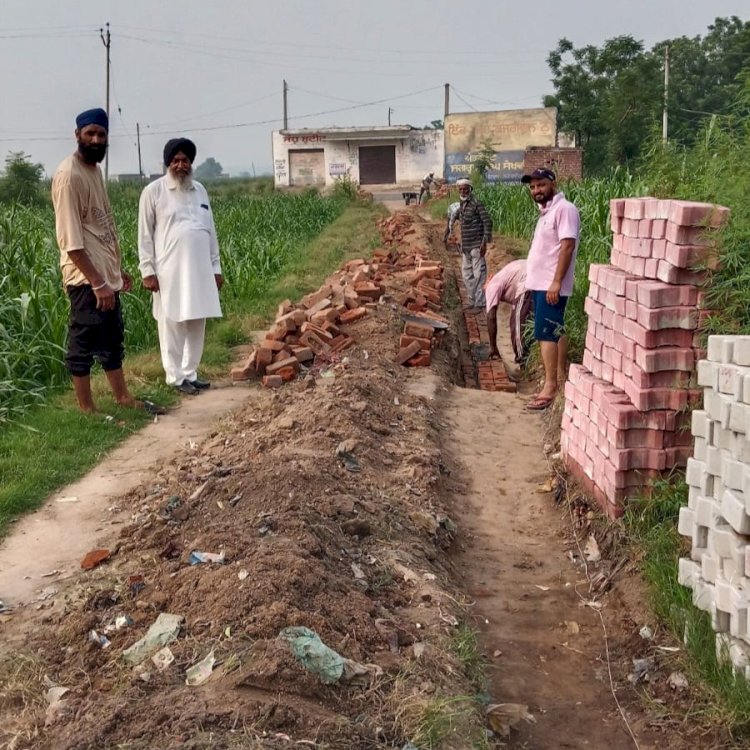 ठक्कर संधू में विकास को मिली रफ्तार, सरपंच ने गिनाए पंचायत के काम