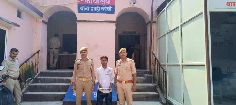 शाही में अवैध तमंचे और कारतूस के साथ युवक गिरफ्तार