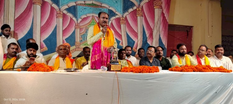 शीशगढ़ रामलीला मेले का जिलाध्यक्ष और विधायक ने किया शुभारंभ