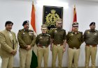 पिपिंग सेरेमनी का आयोजन, इन दो आईपीएस को मिला सीनियर स्केल