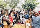 कांग्रेस के स्थापना दिवस पर ध्वजारोहण, सांप्रदायिक ताकतों से लड़ने का लिया संकल्प