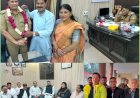 एएसपी पंकज श्रीवास्तव का सम्मान
