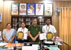 रुहेलखंड विश्वविद्यालय के छात्रों का राष्ट्रीय युवा संसद में शानदार प्रदर्शन, कुलपति ने किया सम्मानित