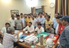 रेलवे मजदूर यूनियन ने 16 मांगों का सौंपा ज्ञापन