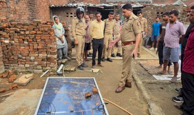 बरेली में 90 किलो मीटर पर घंटा की आंधी का तांडव, उड़ते सोलर पैनल की चपेट में आने से युवक की मौत